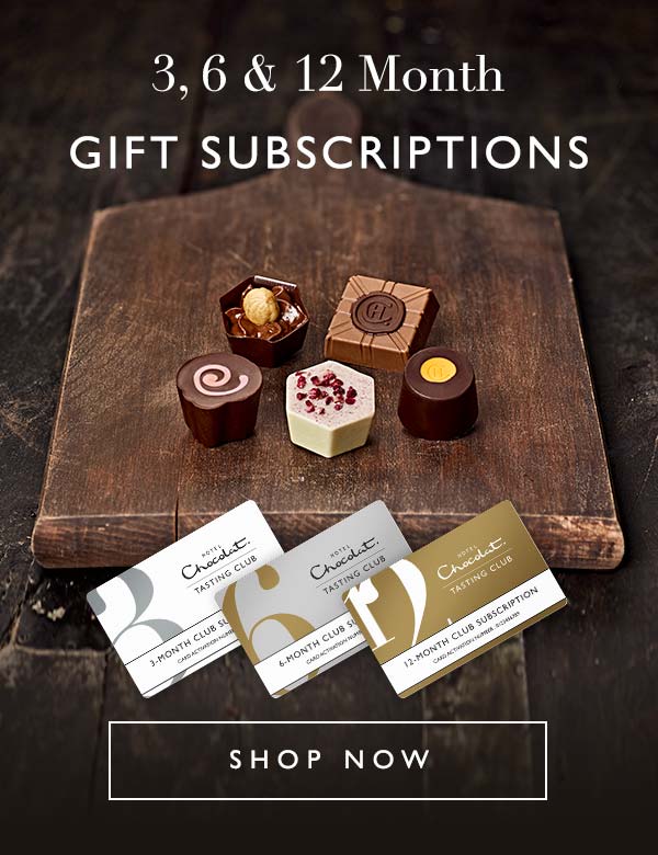 Monthly Chocolate Tasting Club Gift Subscriptions