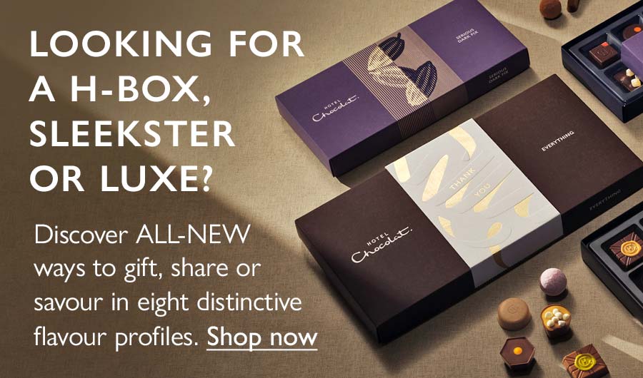 Looking for a H-box, Sleekster or Luxe? Discover ALL-NEW ways to gift, share or savour in eight distinctive flavour profiles. Looking for a H-box, Sleekster or Luxe? Discover ALL-NEW ways to gift, share or savour in eight distinctive flavour profiles.
