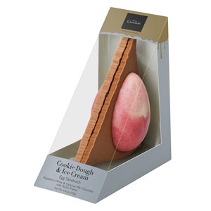 Cookie Dough and Ice Cream Sandwich