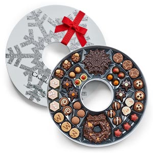 Christmas Chocolate Wreath Box