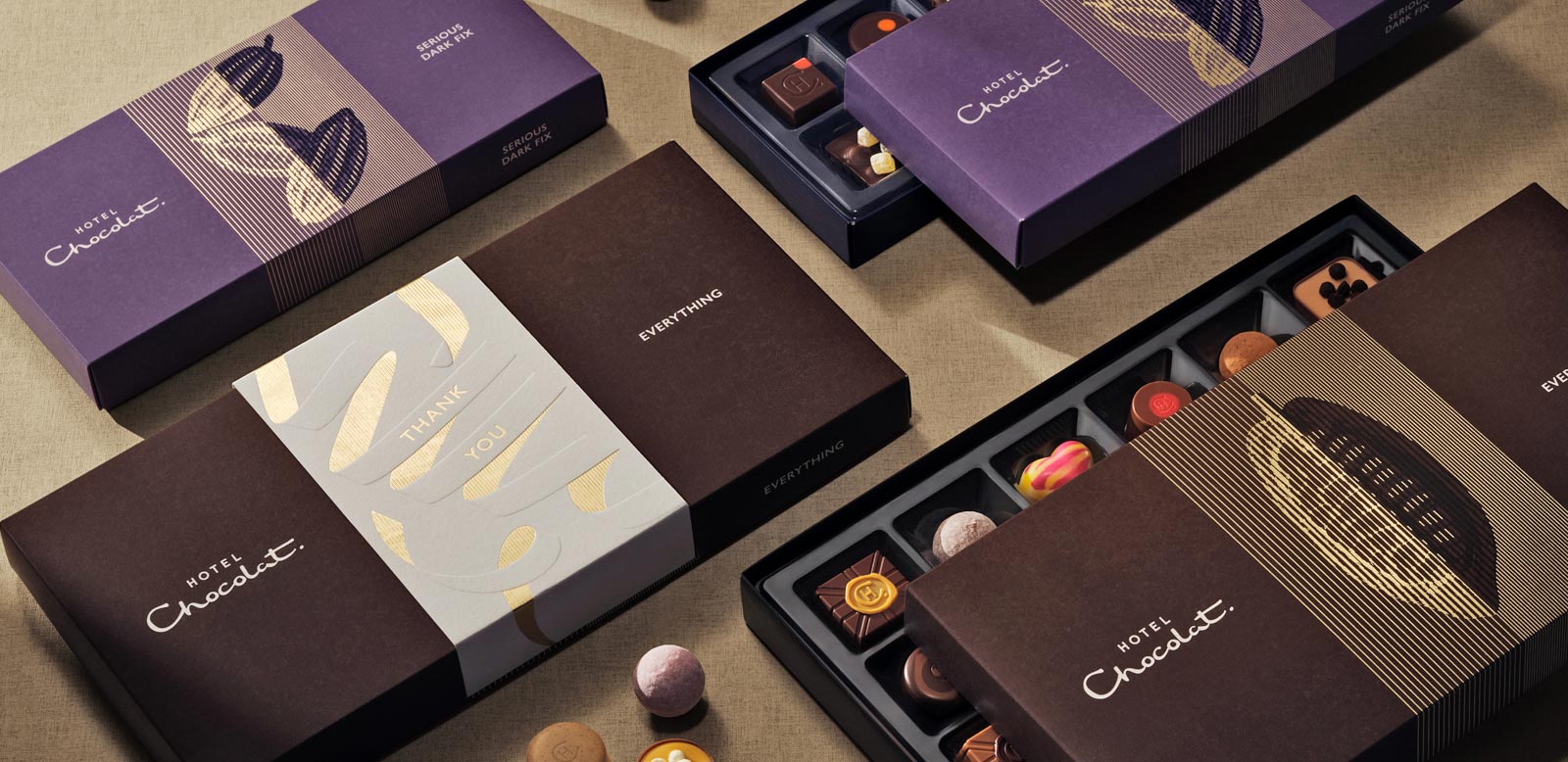 Boxed Chocolates With Complimentary Gift Sleeves Boxed Chocolates With Complimentary Gift Sleeves