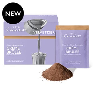 Crème Brûlée Cold Drinking Chocolate