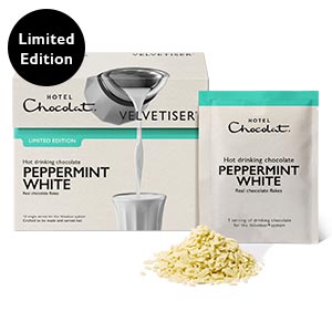 Peppermint-White Hot Chocolate Sachets – Limited Edition
