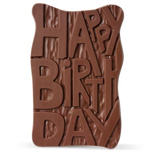 Happy Birthday Chocolate Grand Slab