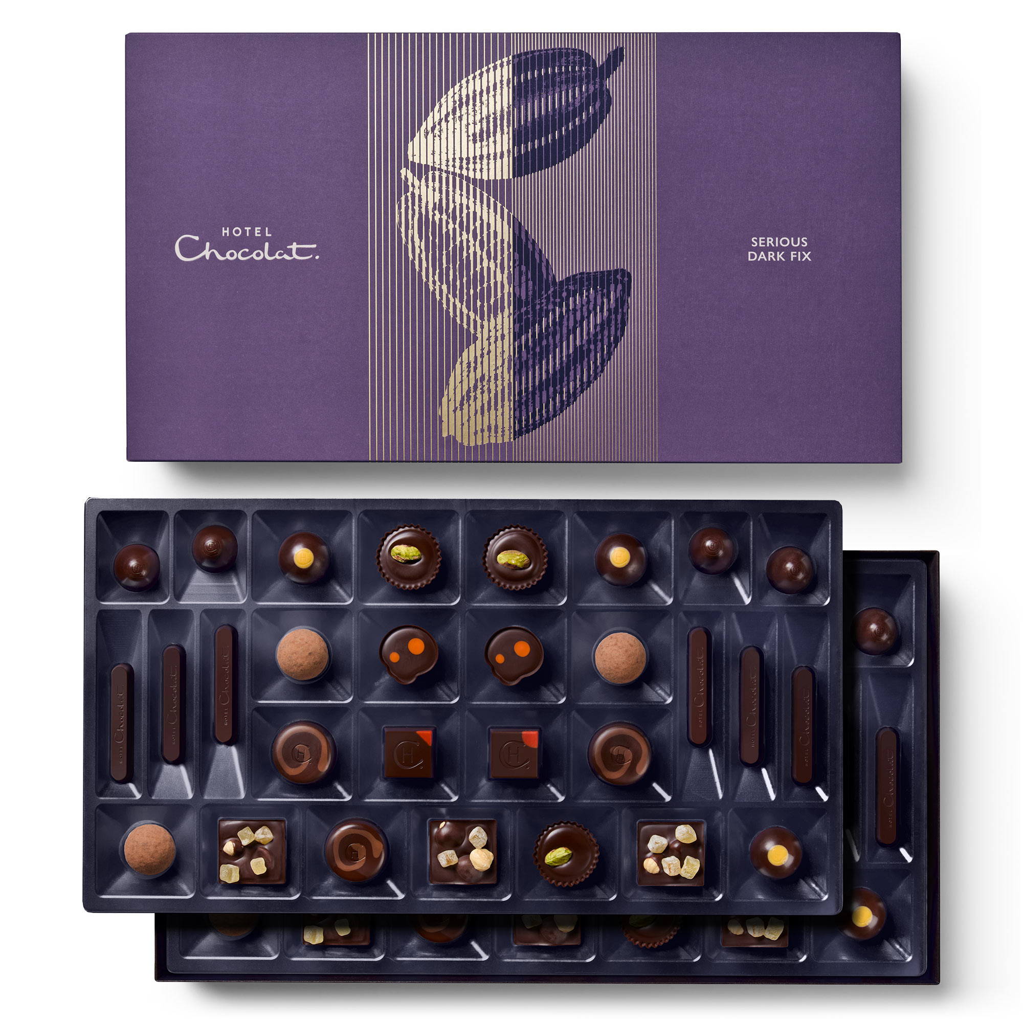 Serious Dark Fix Chocolate Box 58-Piece