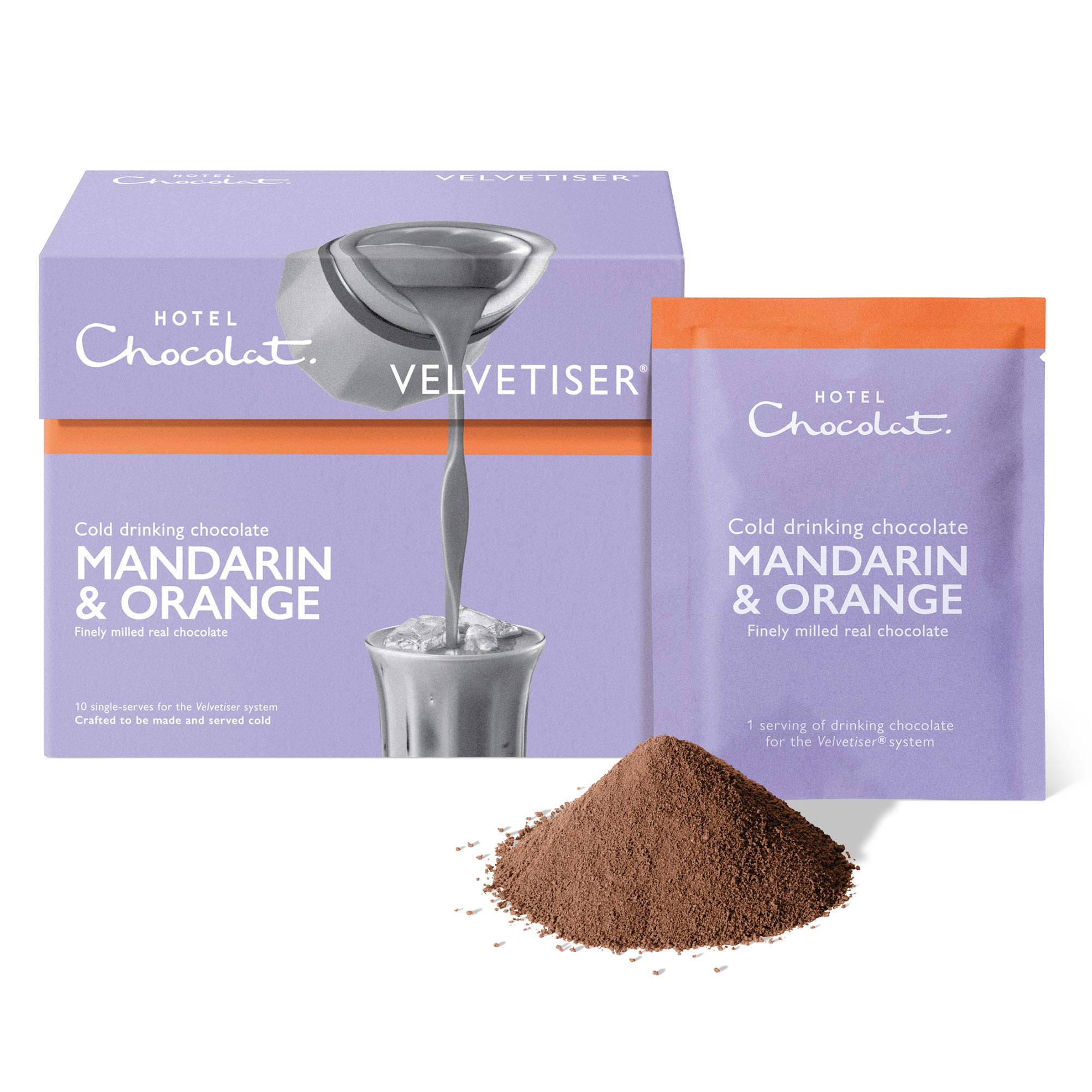 Mandarin & Orange Cold Drinking Chocolate, , hi-res