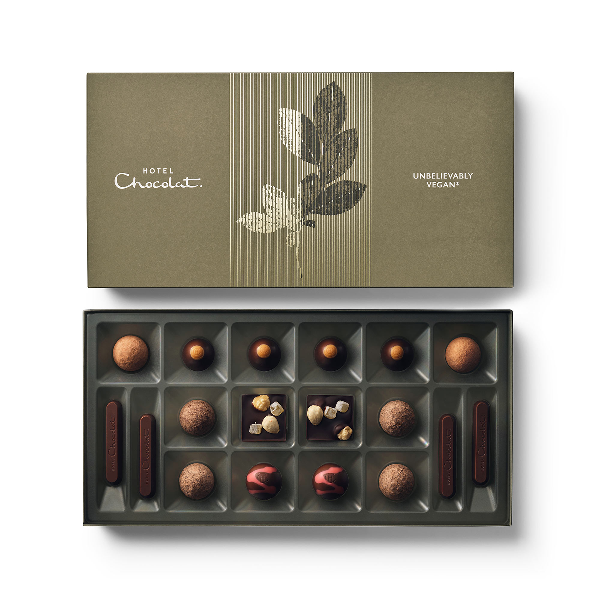 Unbelievably Vegan* Chocolate Box 18-Piece